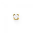 9ct-Gold-Guys-Single-005ct-Total-Diamond-Weight-Stud-Earring Sale