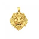 9ct-Gold-Lion-Head-Pendant Sale