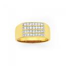 9ct-Gold-Diamond-Mens-Ring Sale