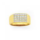 9ct-Gold-Gents-Diamond-Ring Sale