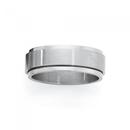 Stainless-Steel-Matte-Polish-Spinner-Mens-Ring Sale