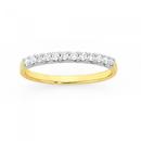 9ct-Gold-Diamond-Claw-Set-Band Sale