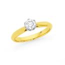 18ct-Gold-Diamond-Solitaire-Ring Sale