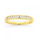 9ct-Gold-Diamond-Channel-Set-Band Sale