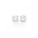 9ct-White-Gold-Diamond-Stud-Earrings Sale