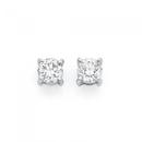 9ct-White-Gold-Diamond-Studs Sale