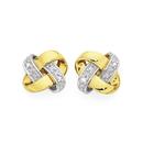 9ct-Gold-Diamond-Stud-Earrings Sale