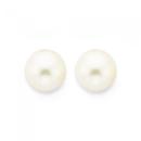 9ct-Gold-Cultured-Fresh-Water-Pearl-Studs Sale