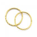 9ct-Gold-Large-Twist-Sleepers Sale