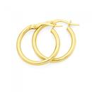 9ct-Gold-2x15mm-Polished-Hoop-Earrings Sale