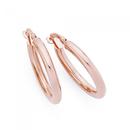 9ct-Rose-Gold-25x15mm-Polished-Hoop-Earrings Sale