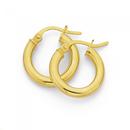 9ct-Gold-25x10mm-Polished-Hoop-Earrings Sale