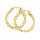 9ct-Gold-20mm-Polished-Hoop-Earrings Sale