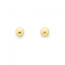 9ct-Gold-25mm-Polished-Ball-Stud-Earrings Sale