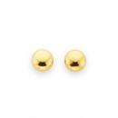 9ct-Gold-4mm-Flat-Ball-Stud-Earrings Sale