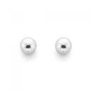 9ct-White-Gold-3mm-Polished-Ball-Stud-Earrings Sale