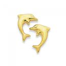 9ct-Gold-Dolphin-Stud-Earrings Sale