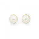 Sterling-Silver-Freshwater-Pearl-Studs Sale
