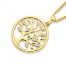 9ct-Gold-Diamond-Tree-of-Life-Pendant Sale