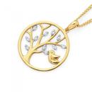 9ct-Gold-Diamond-Tree-of-Life-Pendant Sale