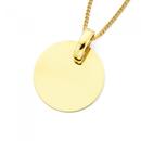 9ct-Gold-Disc-Pendant Sale