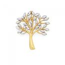 9ct-Gold-Two-Tone-Tree-Of-Life-Pendant Sale