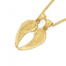 9ct-Gold-Angel-Wings-Share-Pendant Sale