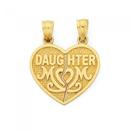 9ct-Gold-Mum-Daughter-Share-Pendant Sale