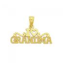 9ct-Gold-I-Love-Grandma-Pendant Sale