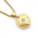 9ct-Gold-My-First-Diamond-Heart-Locket Sale