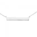 Silver-Bar-Necklace Sale