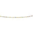Solid-9ct-Two-Tone-50cm-Singapore-Chain Sale