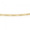 9ct-Gold-Solid-45cm-31-Figaro-Chain Sale