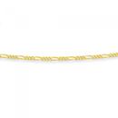 9ct-Gold-45cm-Solid-Figaro-31-Chain Sale