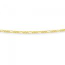 9ct-Gold-45cm-Solid-Figaro-31-Chain Sale