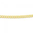 Solid-9ct-45cm-Flat-Curb-Chain Sale