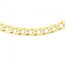 9ct-Gold-55cm-Solid-Curb-Gents-Chain Sale