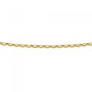 9ct-Gold-45cm-Hollow-Oval-Belcher-Chain Sale