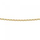 9ct-Gold-45cm-Hollow-Oval-Belcher-Chain Sale