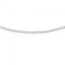 Silver-45cm-Oval-Belcher-Chain Sale