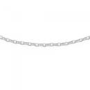 Silver-45cm-Fine-Oval-Belcher-Chain Sale