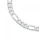 Silver-55cm-31-Figaro-Chain Sale