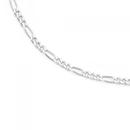 Sterling-Silver-55cm-31-Figaro-Chain Sale