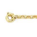 9ct-19cm-Solid-Belcher-Bolt-Ring-Bracelet Sale