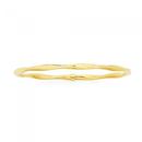 9ct-Gold-on-Silver-65mm-Twist-Bangle Sale