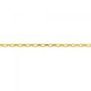 9ct-Gold-27cm-Solid-Oval-Belcher-Anklet Sale
