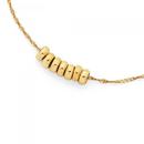 9ct-Gold-25cm-Rings-Of-Luck-Anklet Sale