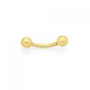 9ct-Gold-Eyebrow-Barbell Sale