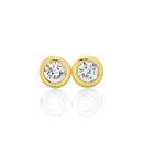 9ct-Gold-Diamond-Studs Sale