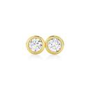 9ct-Gold-Diamond-Stud-Earrings Sale